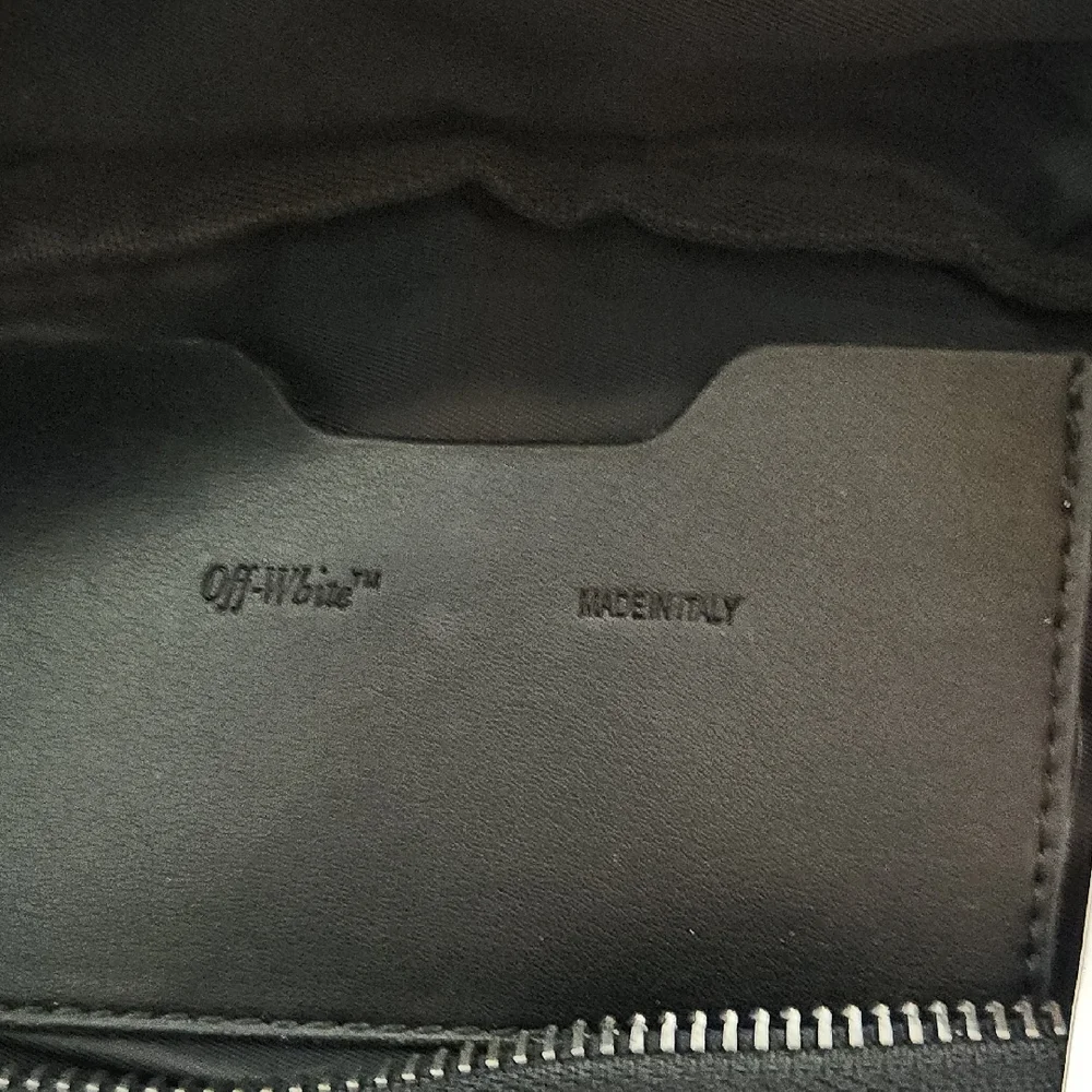 Off-White Black Bag with Yellow Strap - Picture 10 of 11